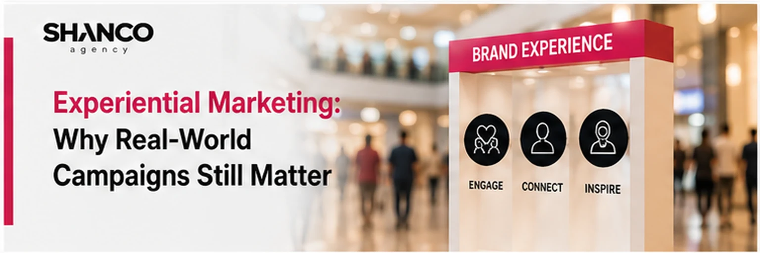 Branded experiential marketing activation in a shopping centre showing engagement, connection and inspiration